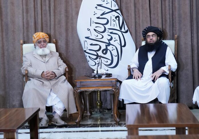 Mawlana FAzlur Rahman's visit to afganistam