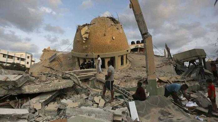 israel-demolished-a-mosque-in-gaza