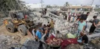 গাজায় ইসরায়েলি হামলায় একই পরিবারের ১৫ জন নিহত