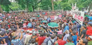 দেশের বিভিন্ন স্থানে গণমিছিলে হামলা, নিহত ২