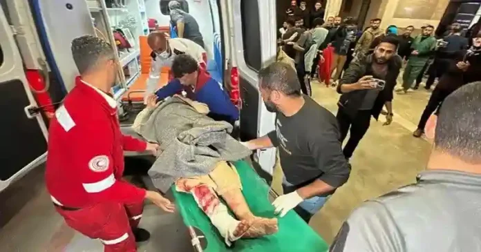 গাজায় দখলদার ইসরায়েলের ভয়াবহ বিমান হামলায় নিহত ২২০-1 copy