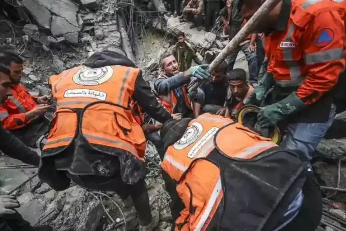 বর্বর ইসরায়েলি হামলায় স্বেচ্ছাসেবী ৬ ভাইসহ নিহত আরও ৩৭ ফিলিস্তিনি-3 copy
