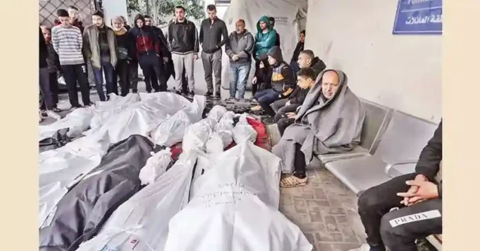গাজায় তীব্রতর ইসরায়েলি বর্বরতা, একদিনে নিহত ১৫১ ফিলিস্তিনি copy