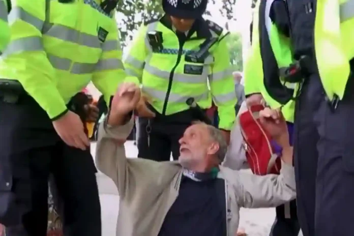 লন্ডনে ‘প্যালেস্টাইন অ্যাকশন’ গ্রুপের বিক্ষোভ, ৪ শতাধিক গ্রেফতার-1 copy