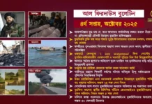 আল ফিরদাউস বুলেটিন || ৪র্থ সপ্তাহ, অক্টোবর ২০২৫ ||