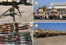 চার মাসে ১,১২৭ টি সামরিক যান ও অস্ত্র মেরামত করেছে ইমারতে ইসলামিয়ার সামরিক শাখা