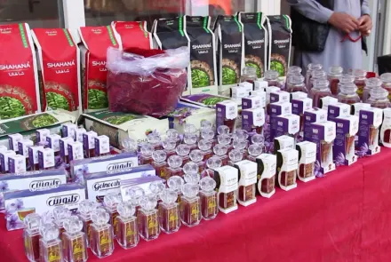 ইমারতে ইসলামিয়ার হেরাত প্রদেশে তিনদিনব্যাপী জাফরান প্রদর্শনী উদ্বোধন copy