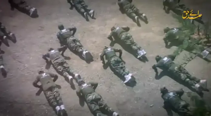 ইত্তেহাদুল মুজাহিদিন পাকিস্তানের জানবায মুজাহিদদের সামরিক প্রশিক্ষণের দৃশ্য