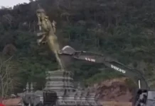 থাই-কম্বোডিয়া সীমান্তে হিন্দু দেবতার মূর্তি ভাংচুর, ক্ষুব্ধ ভারত