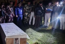 কুষ্টিয়া সীমান্তে গুলিবিদ্ধ বাংলাদেশি যুবকের লাশ ৮ দিন পর ফেরত দিলো বিএসএফ