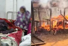 ত্রিপুরায় পুলিশের উপস্থিতিতেই মুসলমানদের বাড়িঘর, দোকানপাট ও মসজিদে অগ্নিসংযোগ