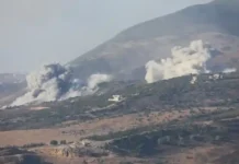 লেবানন-সিরিয়া সীমান্তে সন্ত্রাসী ইসরায়েলের বিমান হামলায় নিহত ৪