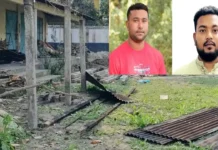 জামালপুরে কলেজের ছাত্রাবাসের টিন খুলে বিক্রি করল ছাত্রদল নেতা