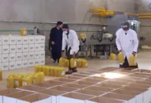 ইমারাতে ইসলামিয়ার কান্দাহারের শিল্প পার্কে তুলাবীজ থেকে দৈনিক প্রায় ২০০ টন তেল উৎপাদন