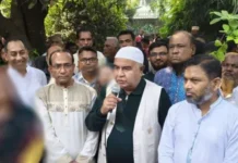 আগের জেলা প্রশাসক সাহেবকে ইচ্ছা করে বদলি করে দিয়েছি, কারণ গভমেন্ট আমাদের: বিএনপি নেতা