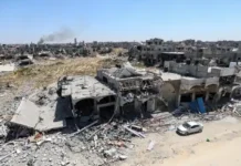 গাজায় বর্বর ইসরায়েলি হামলায় আরও ৪ ফিলিস্তিনি শহীদ