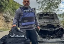 দক্ষিণ লেবাননে ৩ সাংবাদিক হত্যা করল সন্ত্রাসী ইসরায়েল