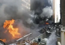 লেবাননের মারৌব শহরে সন্ত্রাসী ইসরায়েলি বিমান হামলায় নিহত ৪