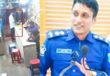 হবিগঞ্জে ফল বিক্রেতার মোবাইল চুরি করল পুলিশের এসআই, সিসিটিভি ফুটেজ ভাইরাল