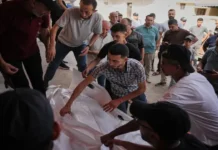 গাজায় আবারও সন্ত্রাসী ইসরায়েলি হামলায় শহীদ ৪, আহত ৯